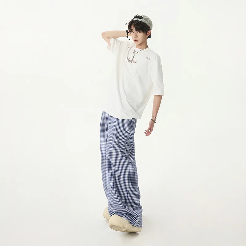 HOKLV Casual Pants Unisex-4