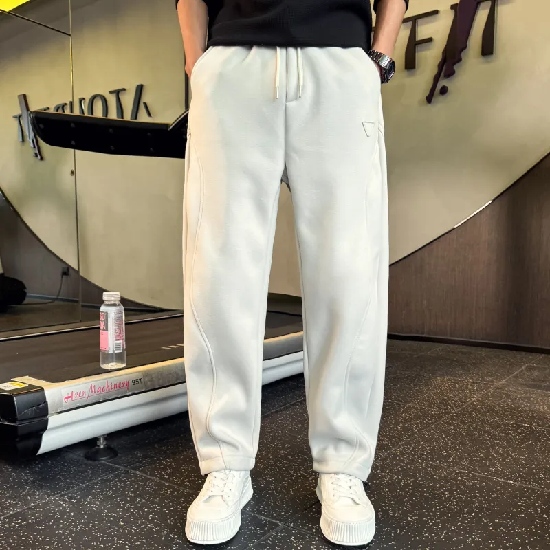 HOKLV Knitted Sweatpants Unisex-4
