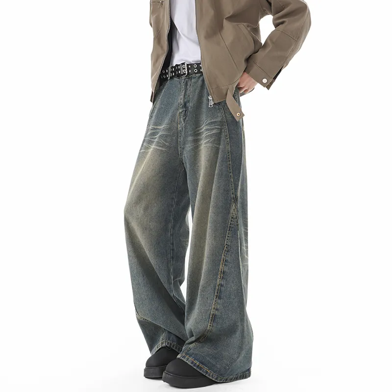 HOKLV Jeans Unisex-4