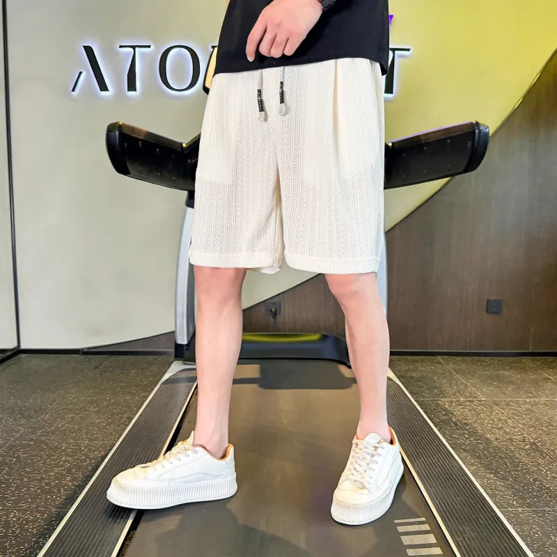 HOKLV Casual Shorts Unisex-13
