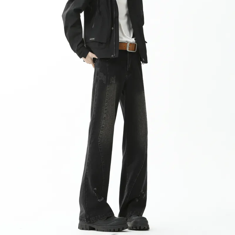 HOKLV Jeans Unisex-20