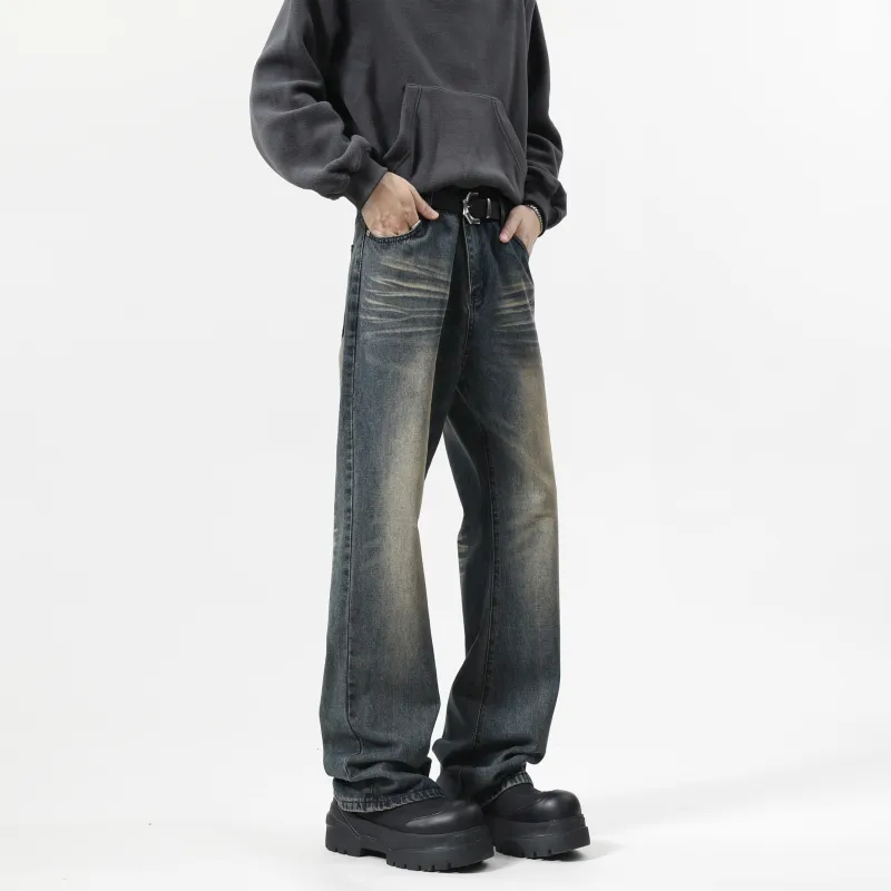HOKLV Jeans Unisex-4