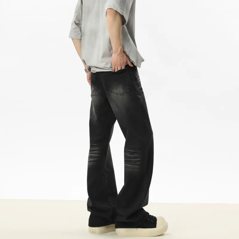 HOKLV Jeans Unisex-12