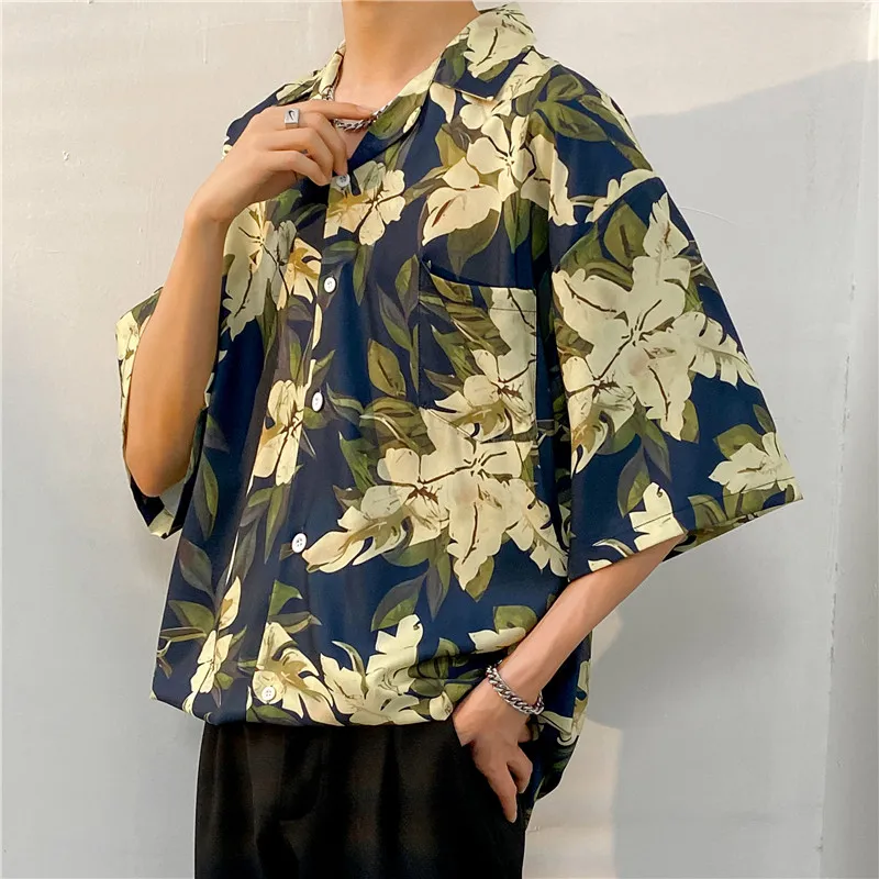 HOKLV Shirts Unisex Green-3