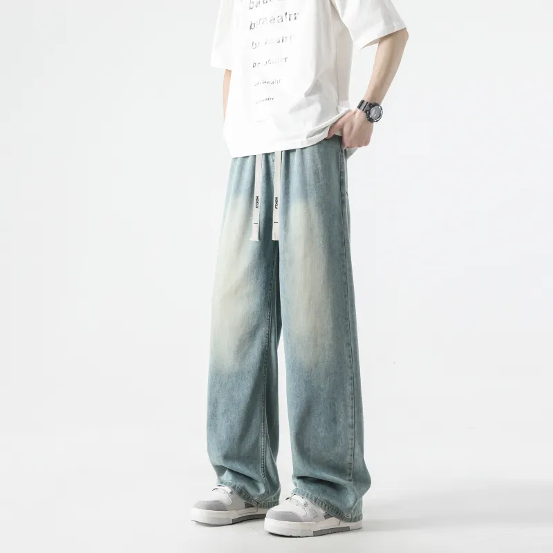 HOKLV Jeans Unisex-9