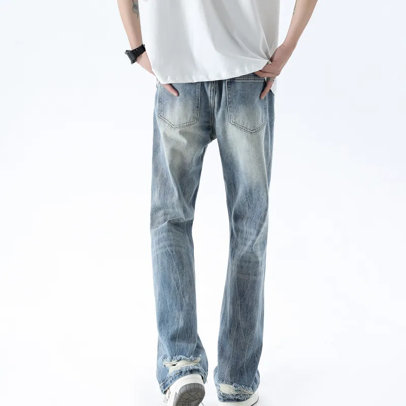 HOKLV Jeans Unisex-7