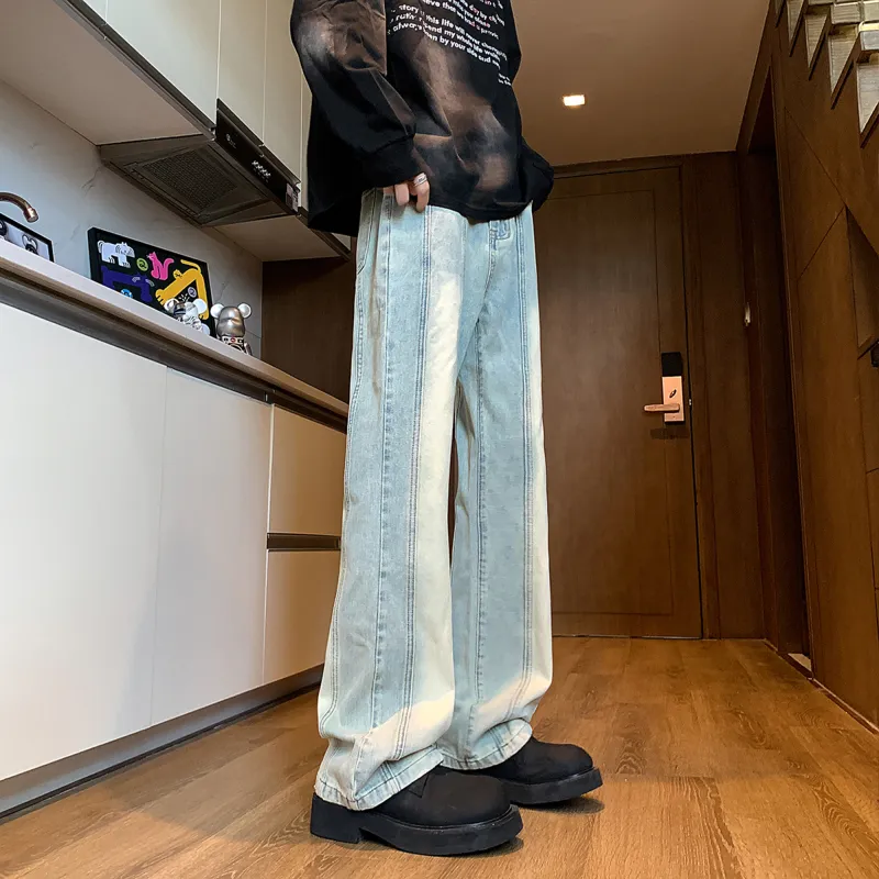 PAINT STAIN Jeans Unisex-5