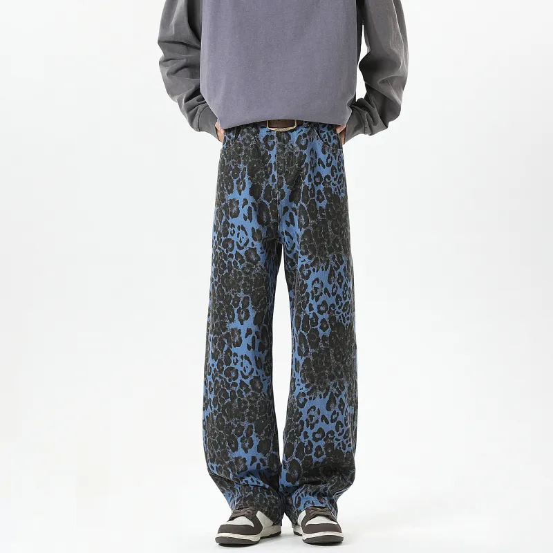 HOKLV Jeans Unisex-10