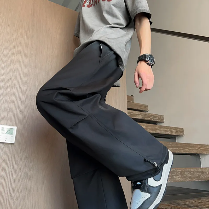 HOKLV Casual Pants Unisex-4