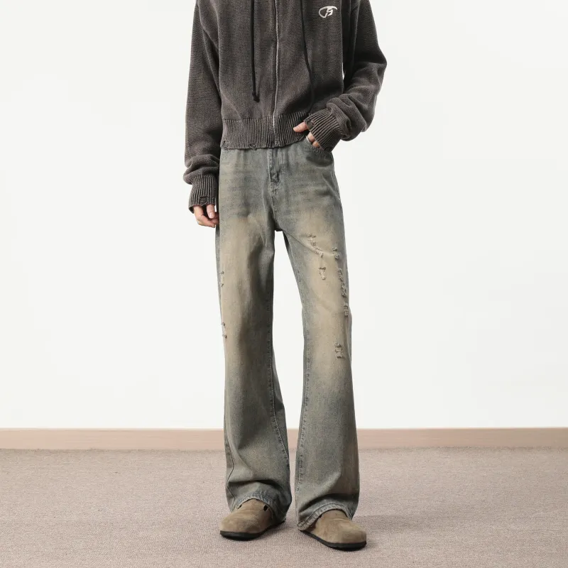 HOKLV Jeans Unisex-3