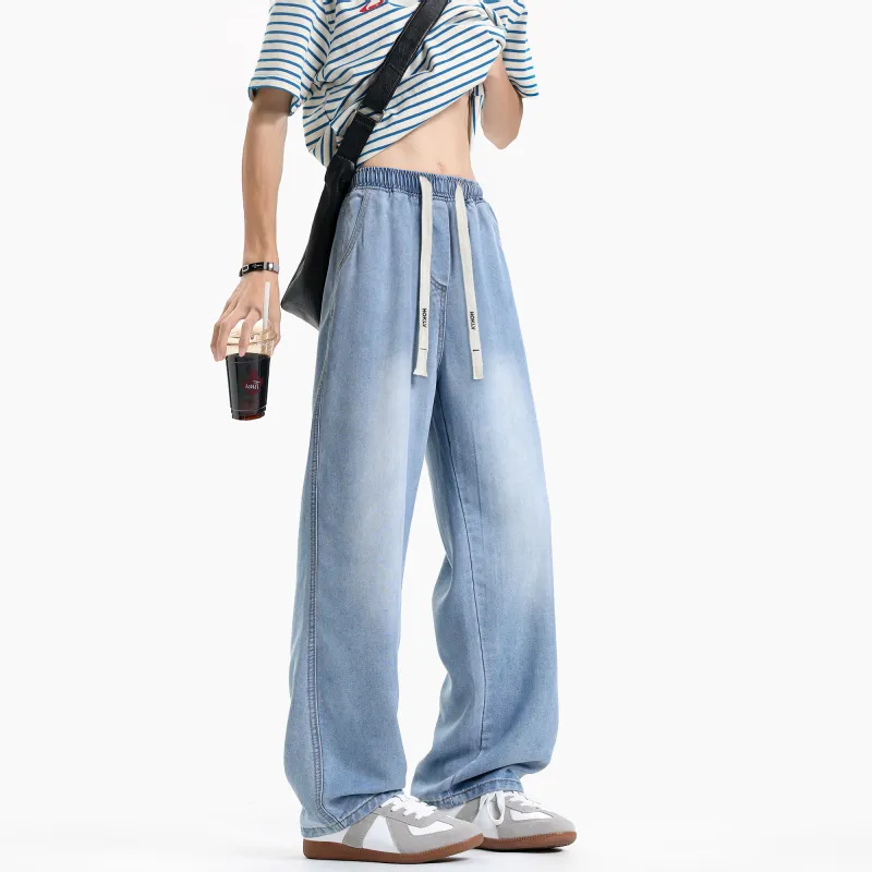 HOKLV Jeans Unisex-4