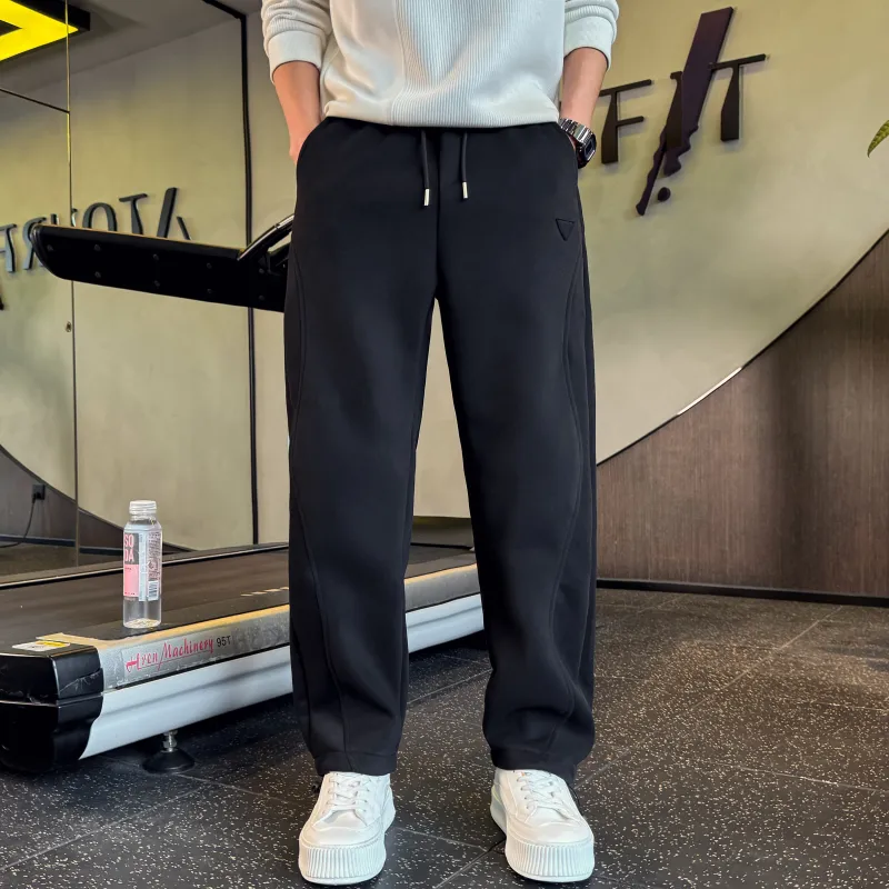 HOKLV Knitted Sweatpants Unisex-11