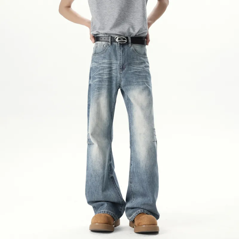 HOKLV Jeans Unisex-4
