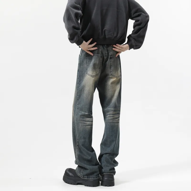 HOKLV Jeans Unisex-5
