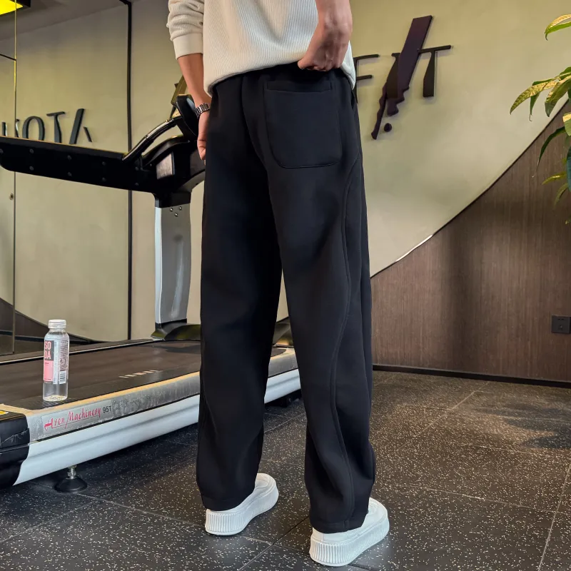 HOKLV Knitted Sweatpants Unisex-10