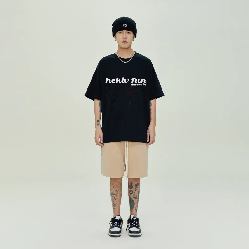 HOKLV T Shirts Unisex-2