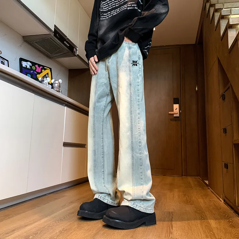 PAINT STAIN Jeans Unisex-4