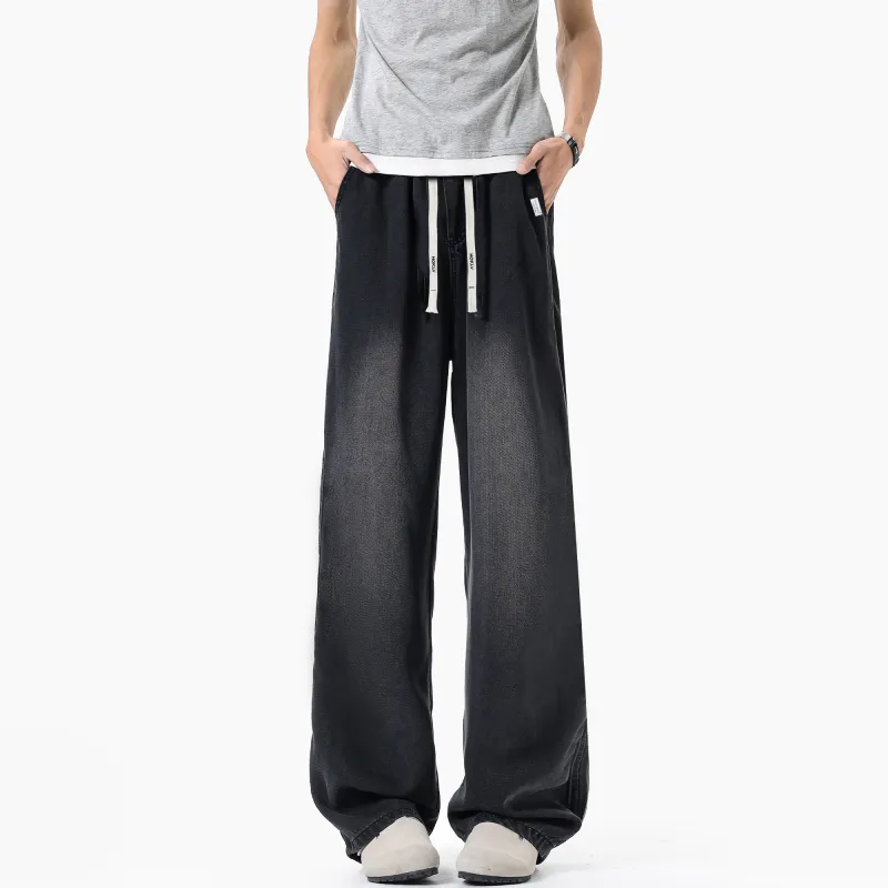 HOKLV Jeans Unisex-12