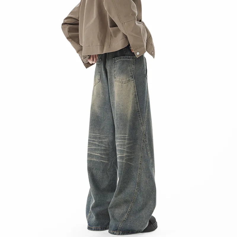 HOKLV Jeans Unisex-2