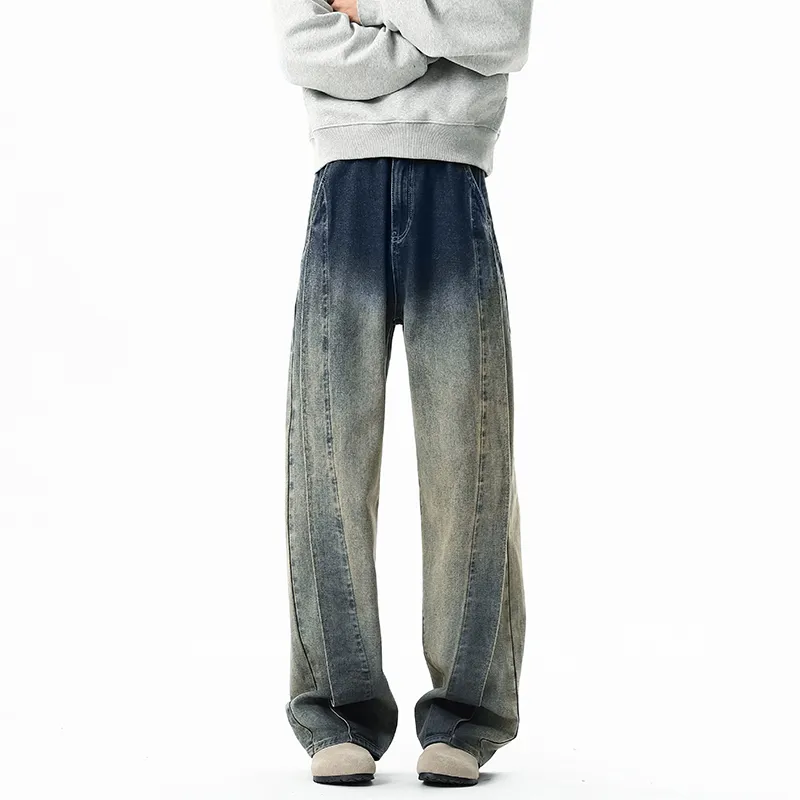 HOKLV Jeans Unisex-2