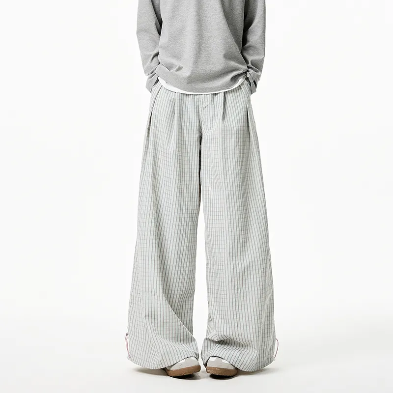 HOKLV Casual Pants Unisex Green-1