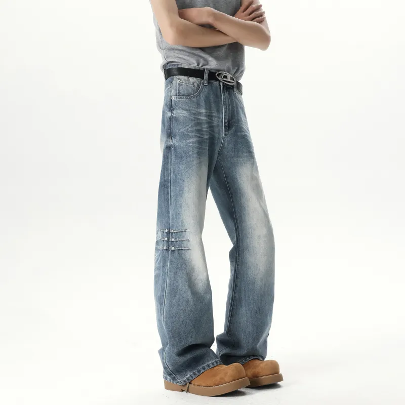 HOKLV Jeans Unisex-6