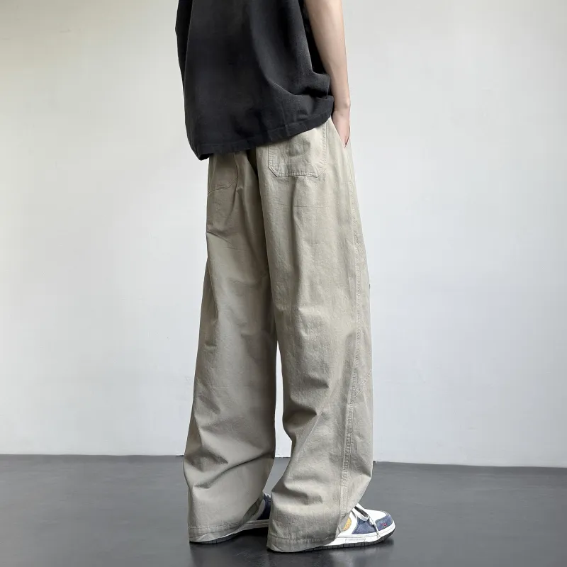 HOKLV Casual Pants Unisex-7