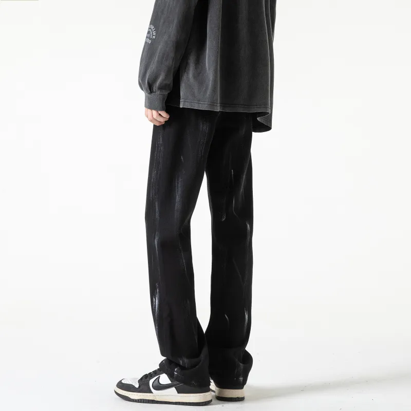 HOKLV Jeans Unisex-11
