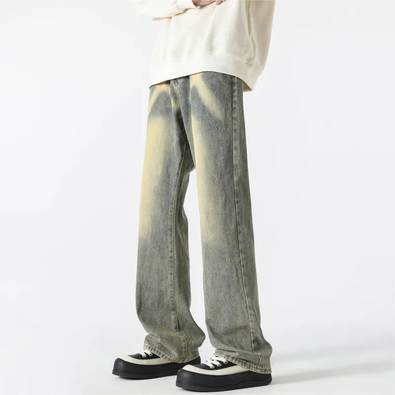 HOKLV Jeans Unisex-10