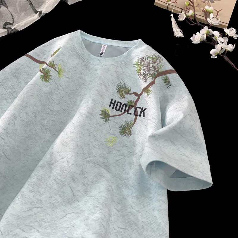HOKLV T Shirts Unisex-8