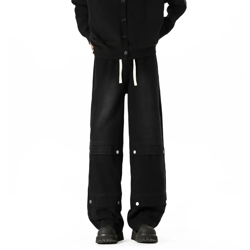 HOKLV Jeans Unisex-10