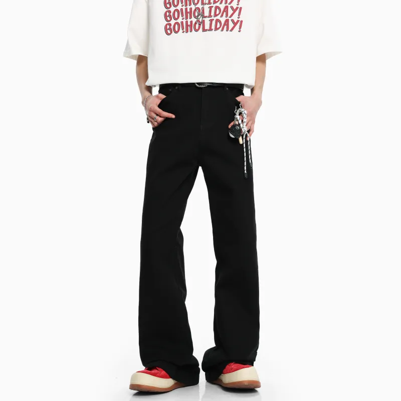 HOKLV Jeans Unisex-14