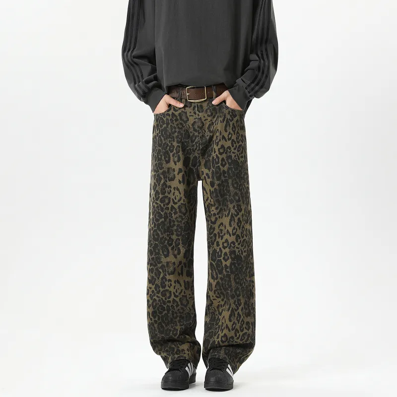 HOKLV Jeans Unisex-2