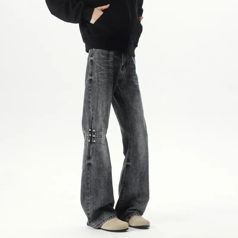 HOKLV Jeans Unisex-9