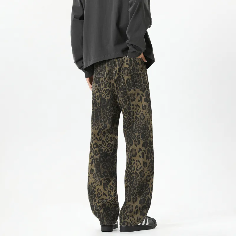 HOKLV Jeans Unisex-5