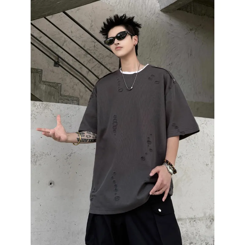 HOKLV T Shirts Unisex-6