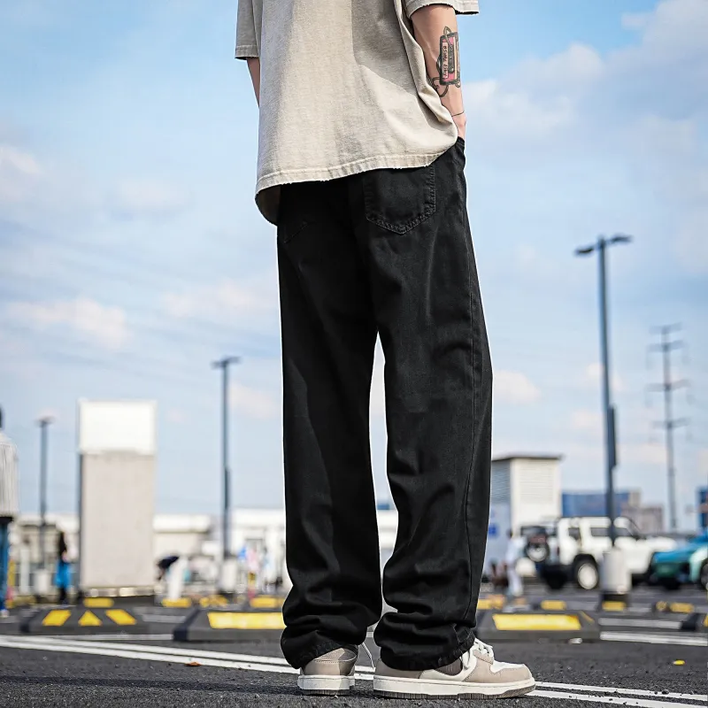 HOKLV Jeans Unisex-2