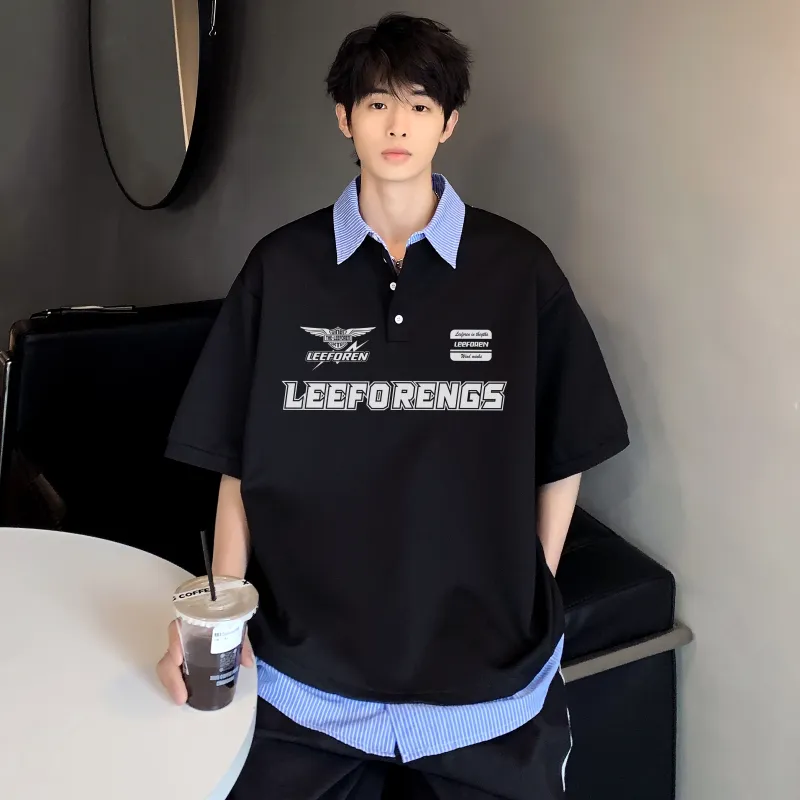 HOKLV Polo Shirts Unisex-3