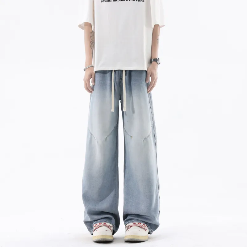 HOKLV Jeans Unisex-2