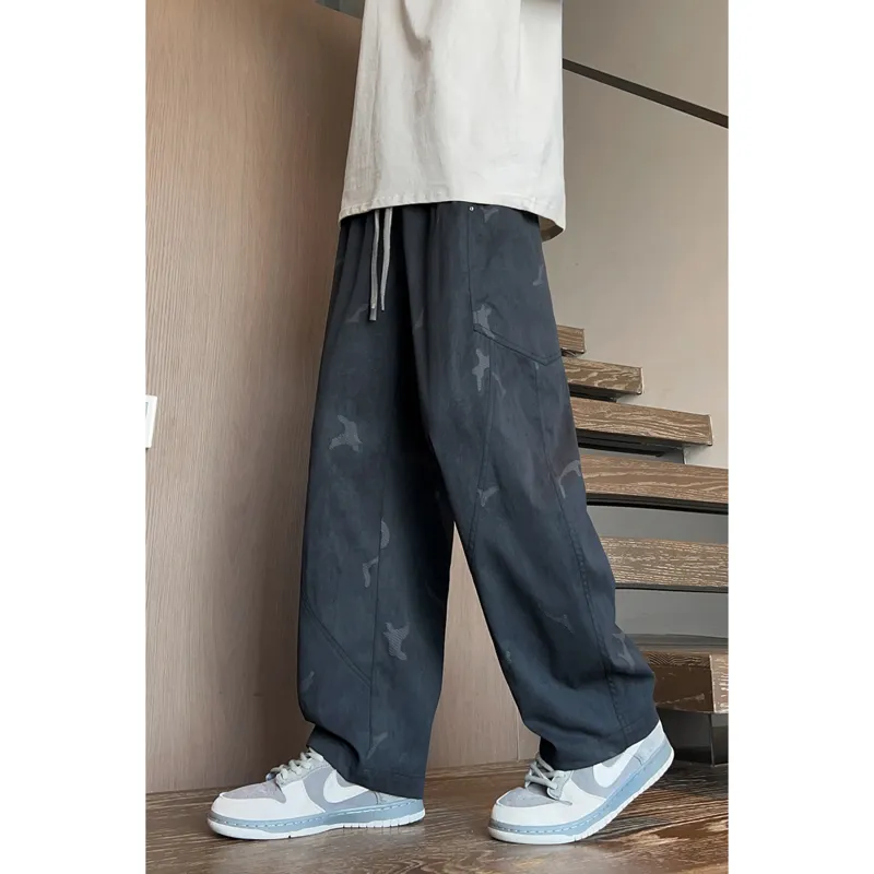 HOKLV Casual Pants Unisex-2
