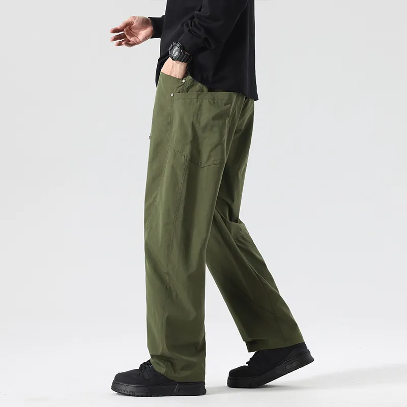 HOKLV Casual Pants Unisex-15