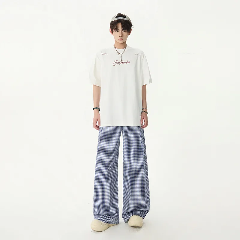 HOKLV Casual Pants Unisex-10