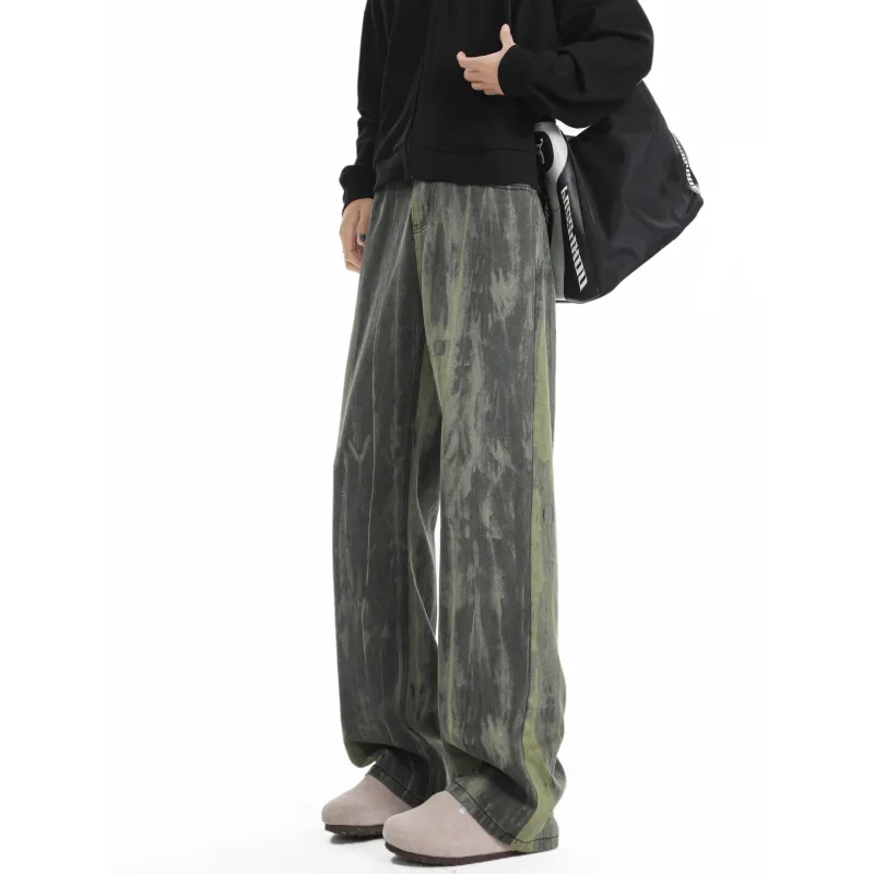 HOKLV Jeans Unisex-4