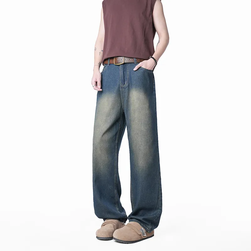 HOKLV Jeans Unisex-8