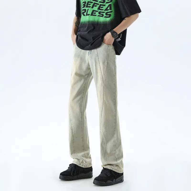 HOKLV Jeans Unisex-5