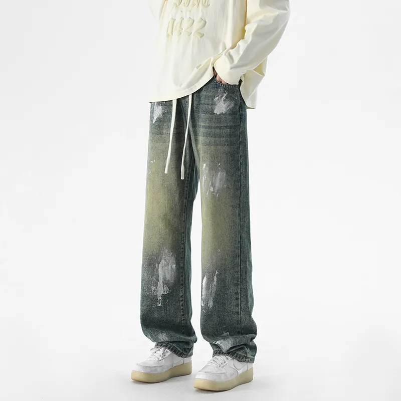 HOKLV Jeans Unisex-9