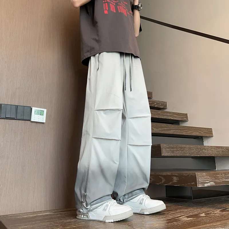 HOKLV Casual Pants Unisex-12
