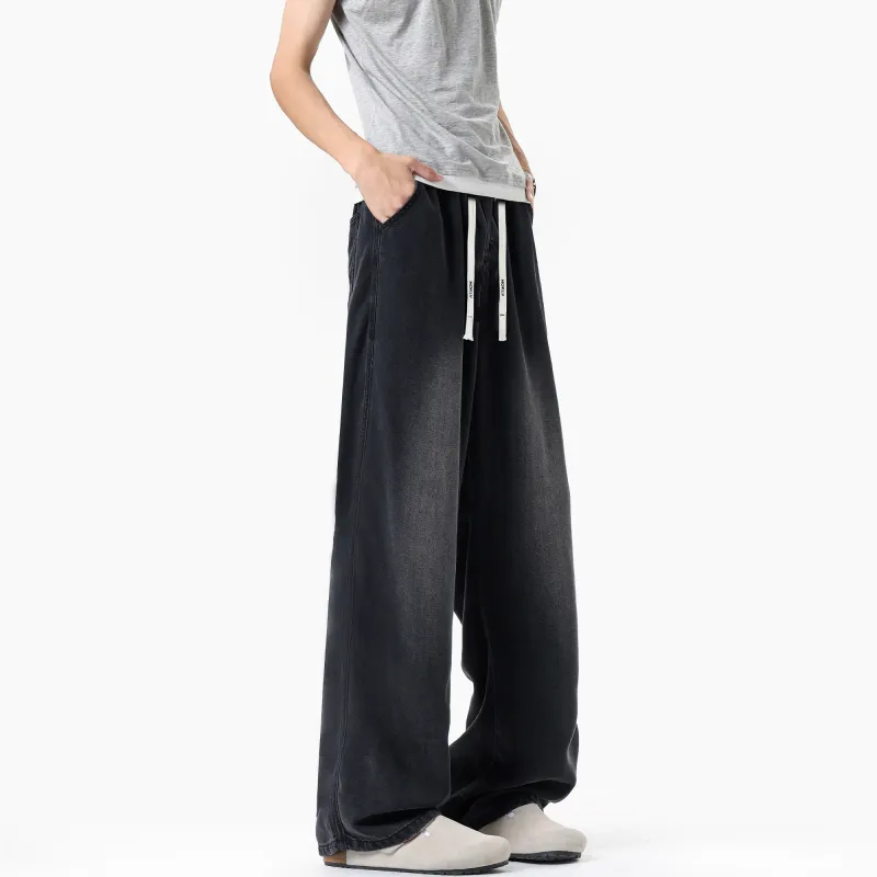 HOKLV Jeans Unisex-13