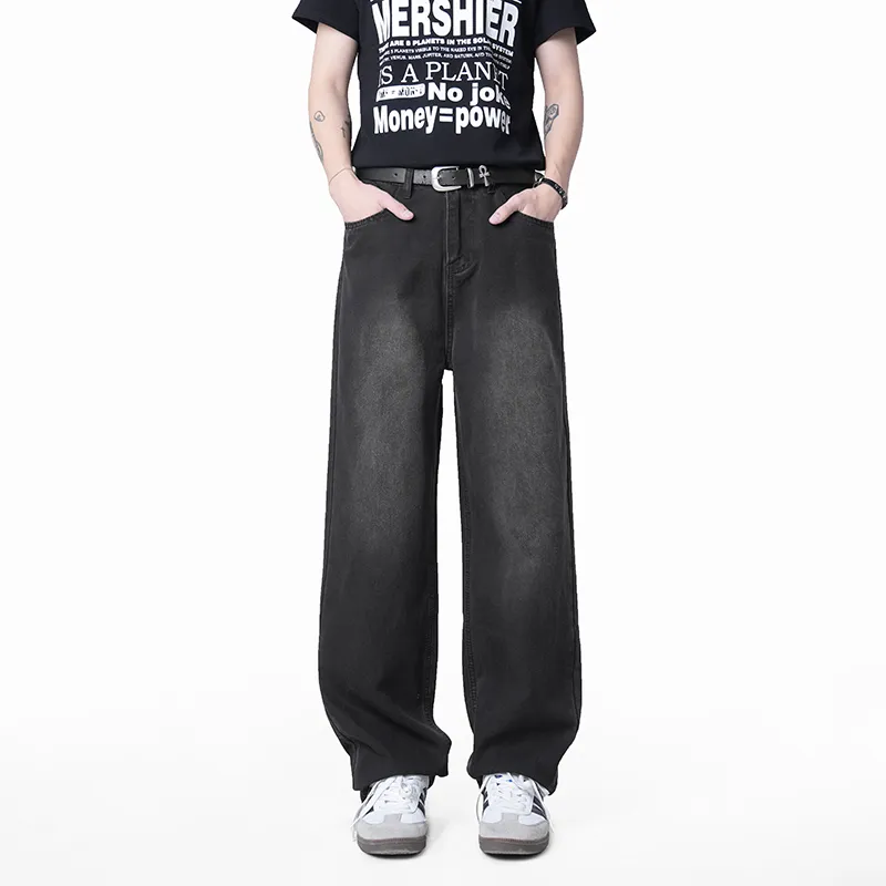 HOKLV Jeans Unisex-12