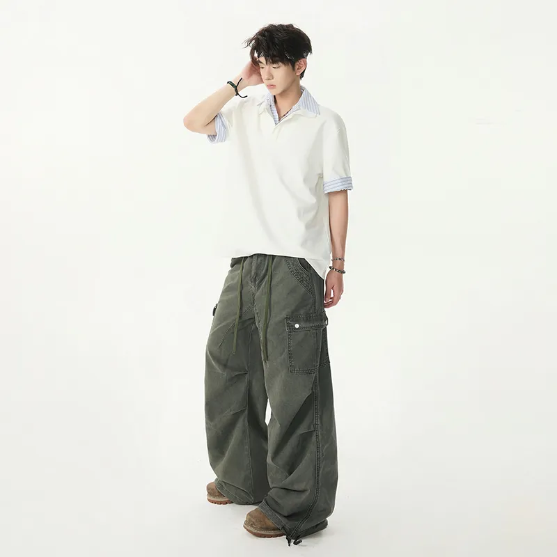 HOKLV Jeans Unisex-20